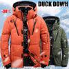 -30℃ Winter Men Duck Thick Down Jacket Men Snow Parkas Coat Male Warm Winter Down Jacket Outerwear