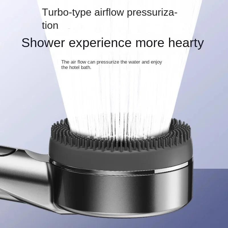 Американский стиль, ветровой ремень, щетка Love Shower, ручной душ с четырьмя функциями и распылительной головкой