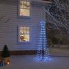 VidaXL Cone Christmas Tree 108 Blue LEDs 70x180 Cm 343488