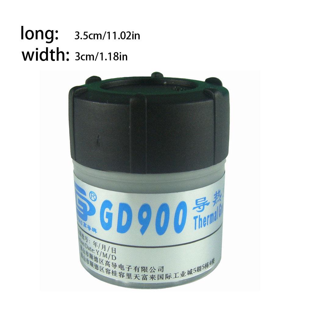 30g GD900 Thermal Conductive Grease Paste Good Sealing Silicone Plaster Heatsink Compound for CN30/CN150 4.8/6W/M-K Cooler
