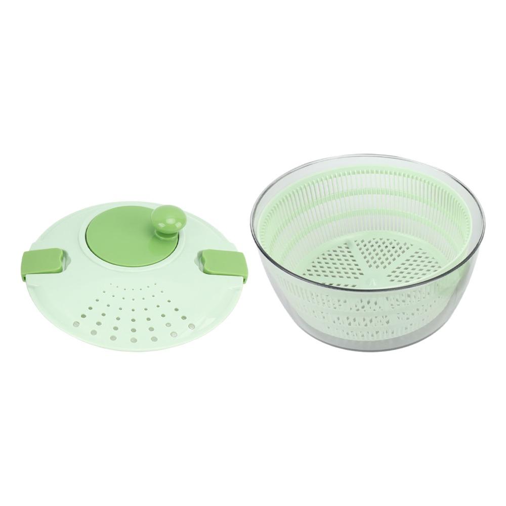 Drainage Holes Lettuce Spinner Plastic Vegetable Spinner Labor Saving Salad Spinner Meal Prep