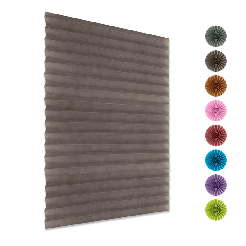 Waterproof Shades Window Treatment Valance Room Darkening Curtain Free Punching Tie Up Shade Installed By Adhesive Tape