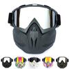 New Motocross Mask Helmet Lens TPU Material HD Lens Removable Goggles Mask Tactical Goggle Sunglasses Summer UV Protection