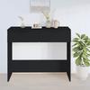 VidaXL Console Table Black 90x36x75 Cm Engineered Wood 811332