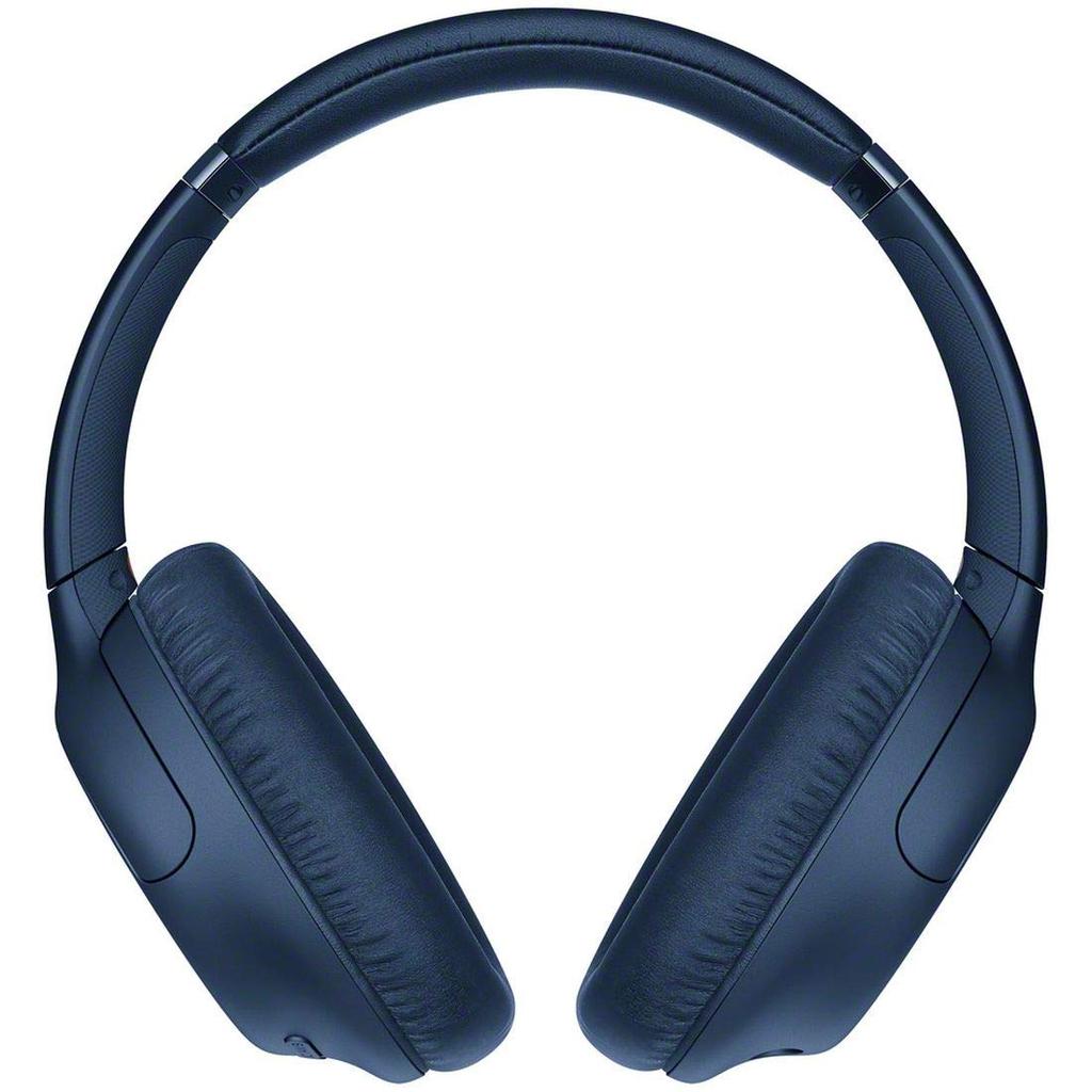 Sony Беспроводные наушники с шумоподавлением Bluetooth до 35 часов непрерывной работы с 2020 Blue L WH-CH710N совместимые, воспроизведение, микрофон, модель,