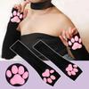 Ice Silk Cooling Sleeves Cover UV Protection Arm Sleeve New Long Tube Gloves  Cospaly