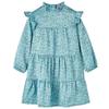 Children's Long-sleeved Dress Blue 92/104/116/128/140