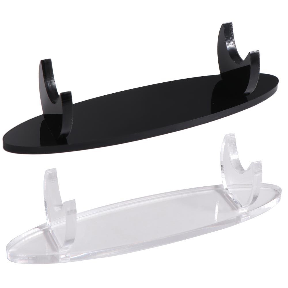 Desk Pencil Holder Pen Display Stand Clear Fountain Pen Rack Acrylic Pen Holder Makeup Brush Rack