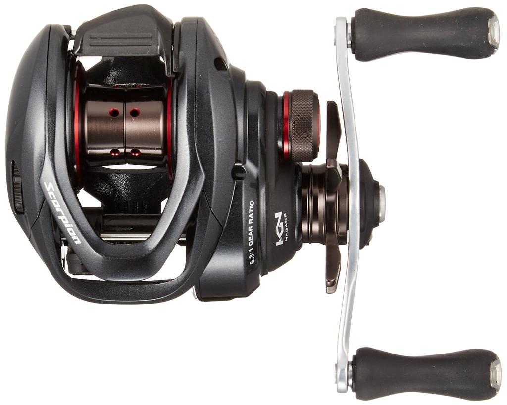 SHIMANO Катушка для приманки Double Axis 16 Scorpion 71 с левой ручкой для ловли окуня, совместимая с легкими приманками