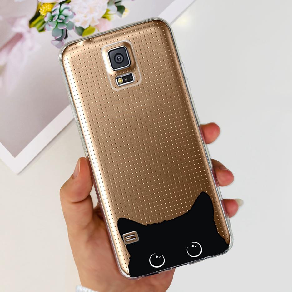 Чехол для Samsung Galaxy S5 SM-G900F G900I G900M Стильный painted Cover Мягкий силиконовый чехол для телефона Для Samsung S5 S 5 GalaxyS5 Shell