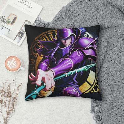 Anime Cool Yu Gi Oh Card Square Pillowcase Pillow Cover Cushion Decor Comfort Throw Pillow for Home Bedroom