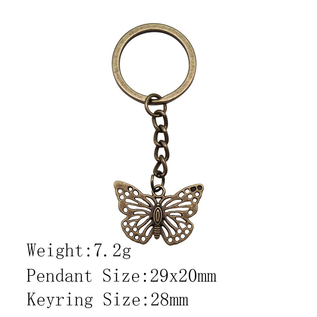 Рождественские украшения Автомобильный брелок Пчела Бабочка Брелок Дешевые вещи Детский брелок