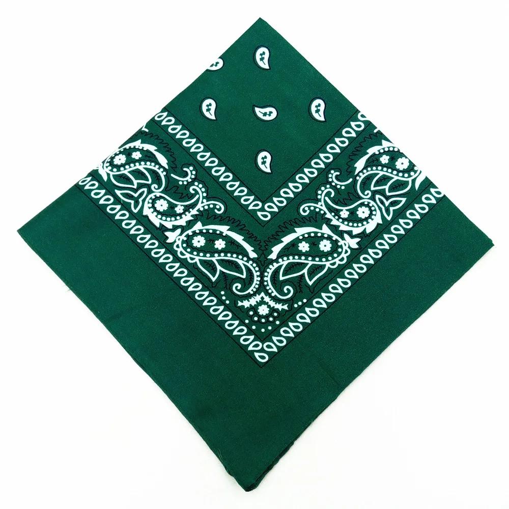 1/2/3Pcs Unisex Men Women Cotton Bandana Hairband Cowboy Mens Biker Sports Headwear Wrist Hairwrap Single Head Wrap Scarf