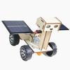 Игрушка-головоломка на солнечной энергии Lunar Rover, деревянная модель автомобиля, комплект для самостоятельного научного эксперимента