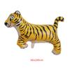 75x103cm Zebra Horse Tiger Aluminum Foil Balloon Cartoon Animal Birthday Party Decoration Personalized Theme Room Decor Toys