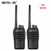 Rt21v Vhf Walkie Talkie 2w Long Range License-free Vhf Radio Murs 5 Ch  Usb Charger Two Way Radio For Outdoors Alarm Vox