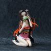 12 см аниме-фигурка Demon Slayer Kamado Nezuko, сексуальная девушка, фигурка на коленях, коллекционная фигурка Nezuko Kamado, игрушки
