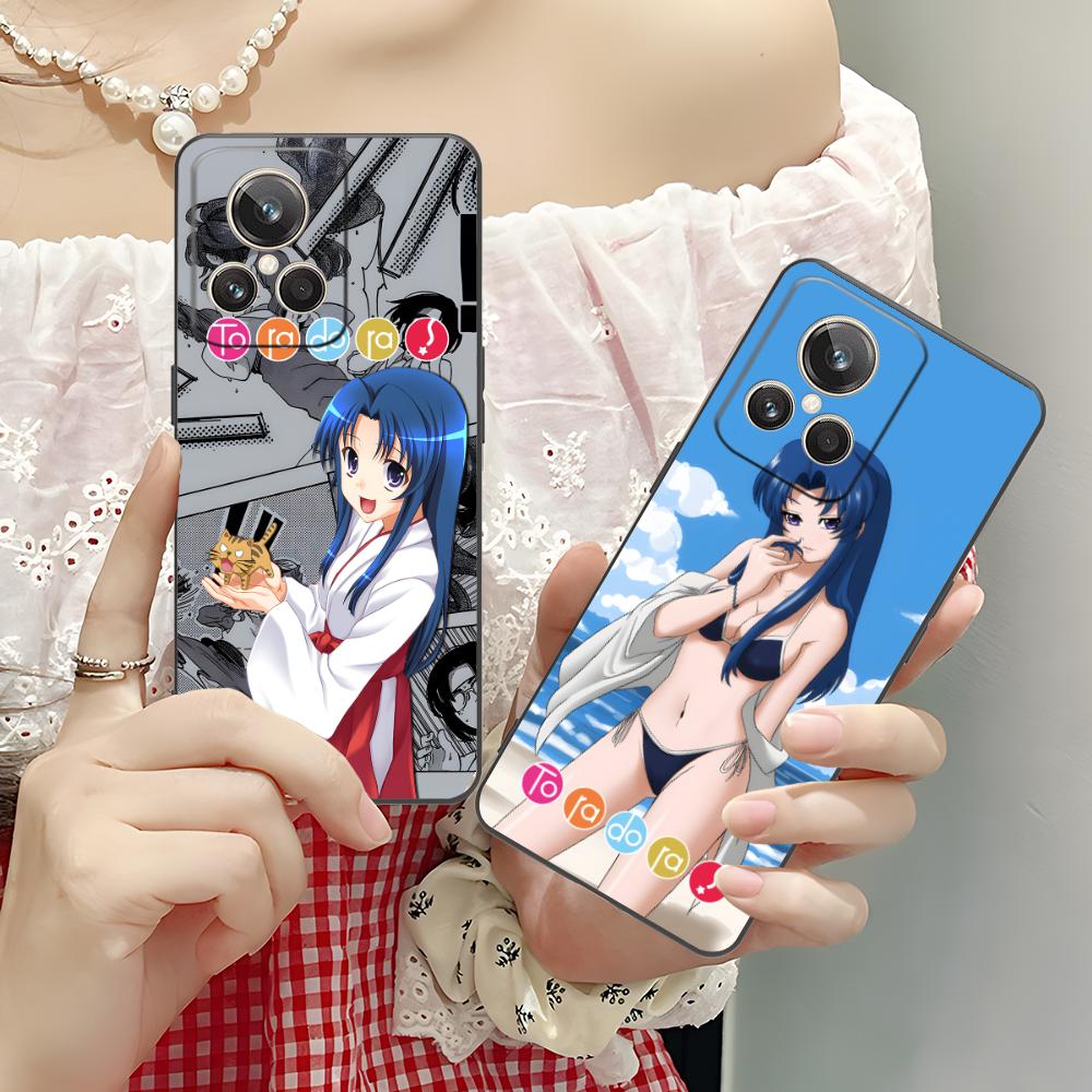 Чехол для мобильного телефона Toradora Kawashima для Realme 15 14 13 12 11 10 9 Pro Plus T i Lite 5G Цветной печатный чехол Красивый чехол