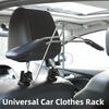 Stainless Steel Car Clothes Rack Universal Back Seat Organizer Jacket Suit Coat Hanger  for Vehicle