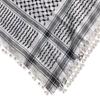 Middle East Keffiyeh Headscarf Square Men Scarf Wrinkles Resistant Bandana Scarf for Men and Women