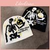 Knitting And Bizarre Terrifying Skull Hat Knit Fabric Autumn Winter Wear Travel