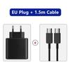 5A 45W PD USB-C Super Fast Charger for Samsung S20 S21 FE S22 S23 Plus S24 Note 20 Ultra A53 A54 Type C To Type C Quick Charging Cable