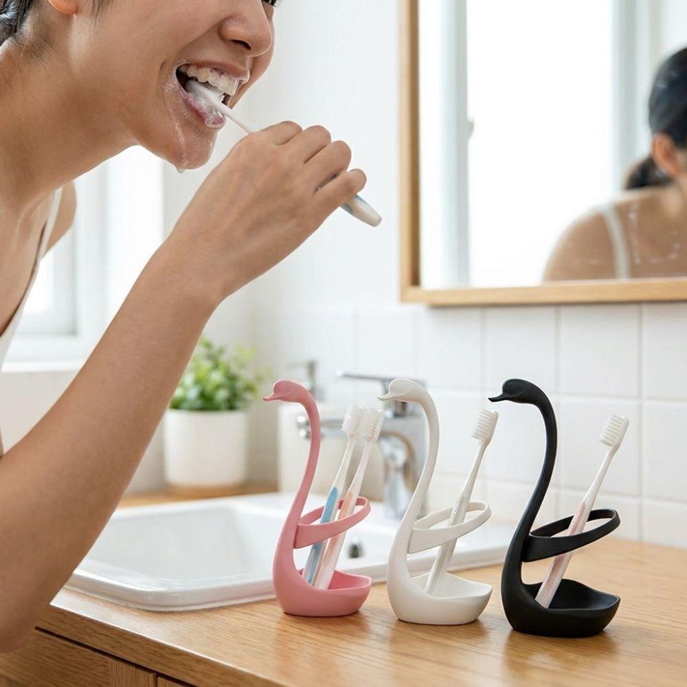 3D Printing Toothbrush Storage Rack Decorative Makeup Brush Shelf Washstand Vanity