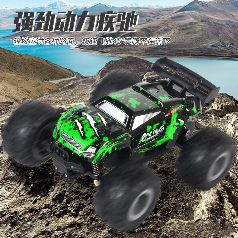 Машинка с дистанционным управлением, вездеходная машина с дистанционным управлением для мальчиков, грузовик с диодами, 2,4 ГГц, быстрый, прочный, машинки с дистанционным управлением на Рождество, для детей, для начинающих
