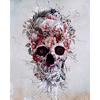 DIY 5D Full Diamond Painting Flower Skull Cross Stitch Set Diamond Embroidery