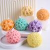 Силиконовая форма для свечи-шара с цветами DIY Рельефная Франжипани Маргаритка Сферический Набор для изготовления поделок Мыло Гипс Смола Формы для литья Дом Де