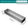 Stainless Steel Balcony Flower Box Trough