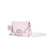 Dior Сумка [Индивидуальная косметичка] Замирающее серебряное крыло бабочки Серебряный бант Jinghe Розовое облако Хранение Полиэфирное волокно Портативная Сладкая Свежая