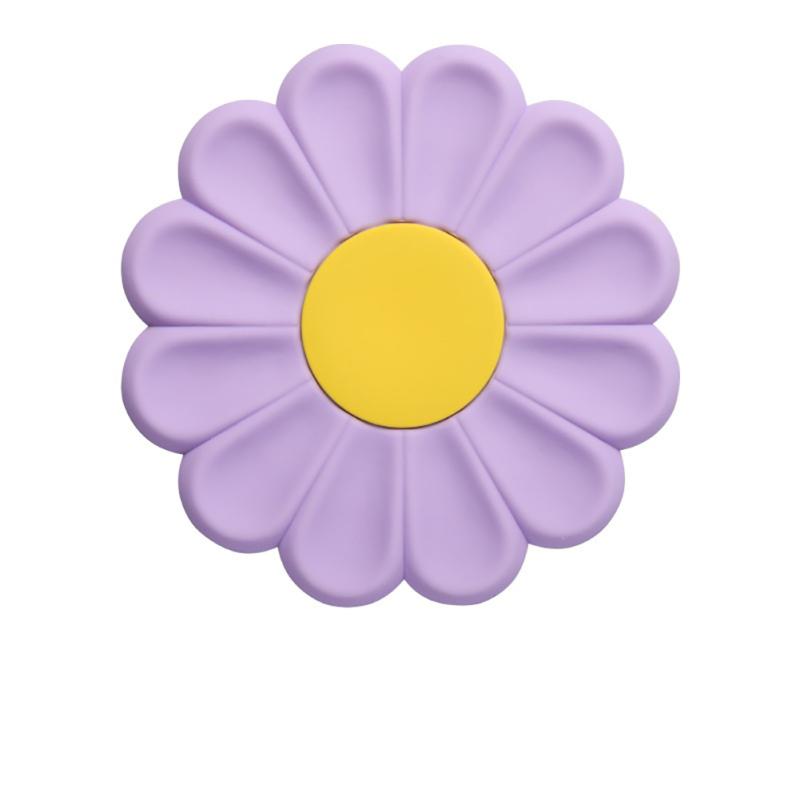 Силиконовая подставка "Ромашка" Утолщенная Нескользящая Защищающая от ожогов Жаростойкая Изоляционная подкладка Подставка под кастрюлю