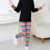 Girls Legging Elastic Printed Long Pants Thin Children's Trousers