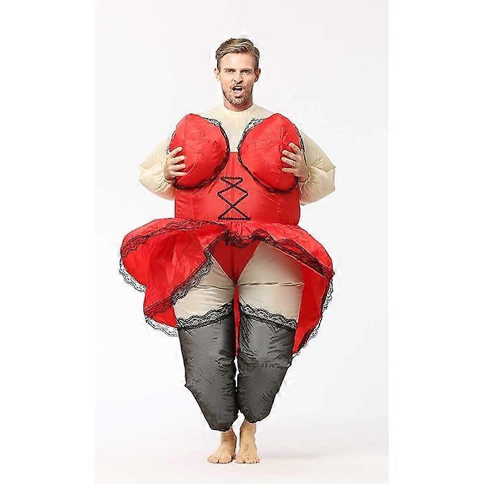 Надувной костюм барменши, взрослый