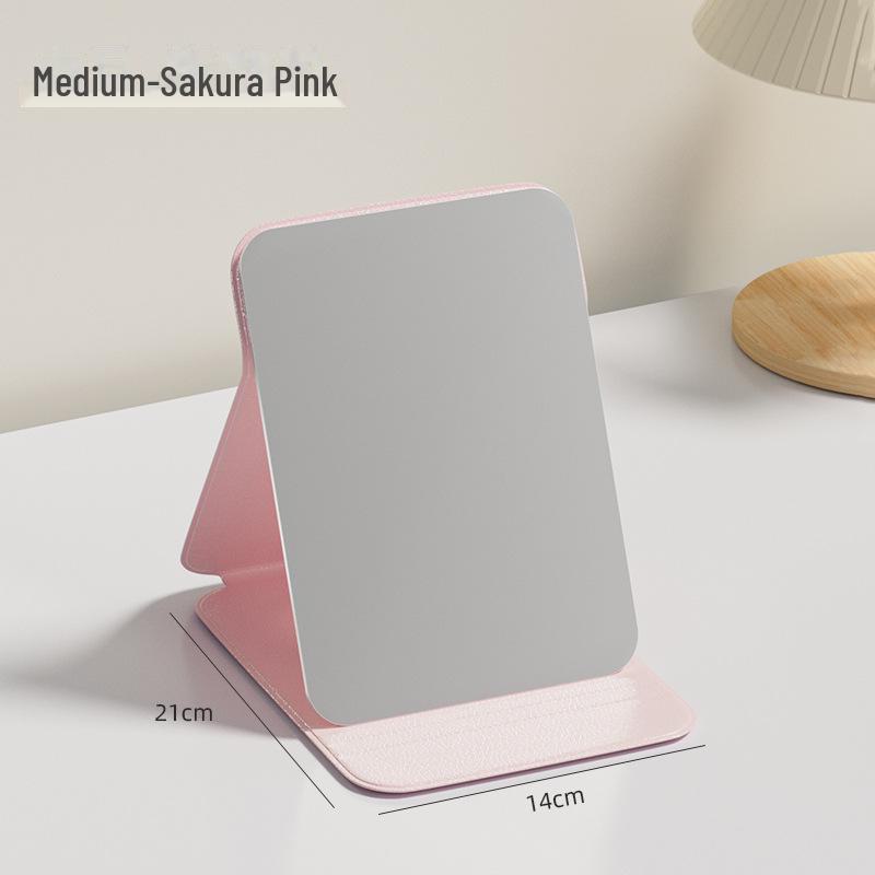 Портативное складное зеркало для макияжа HD для студентов и общежитий