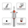 Adjustable Shank Countersink Drill Bit Wear Resistant Chamfer Tool  Screw Chamfer