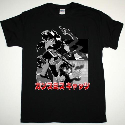 Vintage 90s Anime Gunsmith Cats Rally Vincent TShirt Cotton Men Women