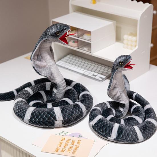 Плюшевая змея кукла игрушка реалистичная мягкая змея фигурка мягкая змея плюшевые игрушки дикие животные игрушка розыгрыш прикол подарок для детей взрослых