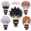 7-9 см Аниме Jujutsu Kaisen Фигурка Итадори Юдзи Годзё Сатору Фусигуро Мэгуми Кугисаки Кавайная Игрушечная Машинка Украшение ПВХ Модель Подарок*
