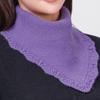 New Detachable Knitted Turtleneck Fake Collar For Women Neck Warmer Autumn Winter Warm Cover Head Neck Knitting False Collar