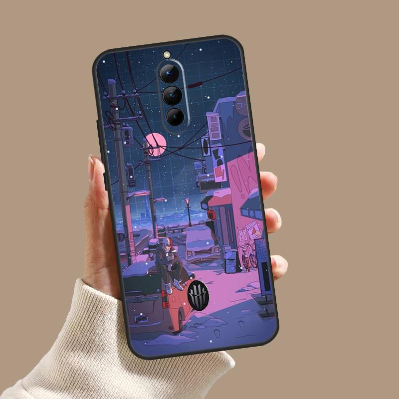 Чехол для телефона ZTE Nubia Red Magic 11 10S 9S 8S 8 9 10 Pro Plus 6 7 6S 7S Pro 5G 6R 10 Air с рисунком Манга Аниме Улица