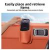 PU Leather Car Cup Holder Multifunctional Car Drink Rack Universal Car Storage Box  Seat Back