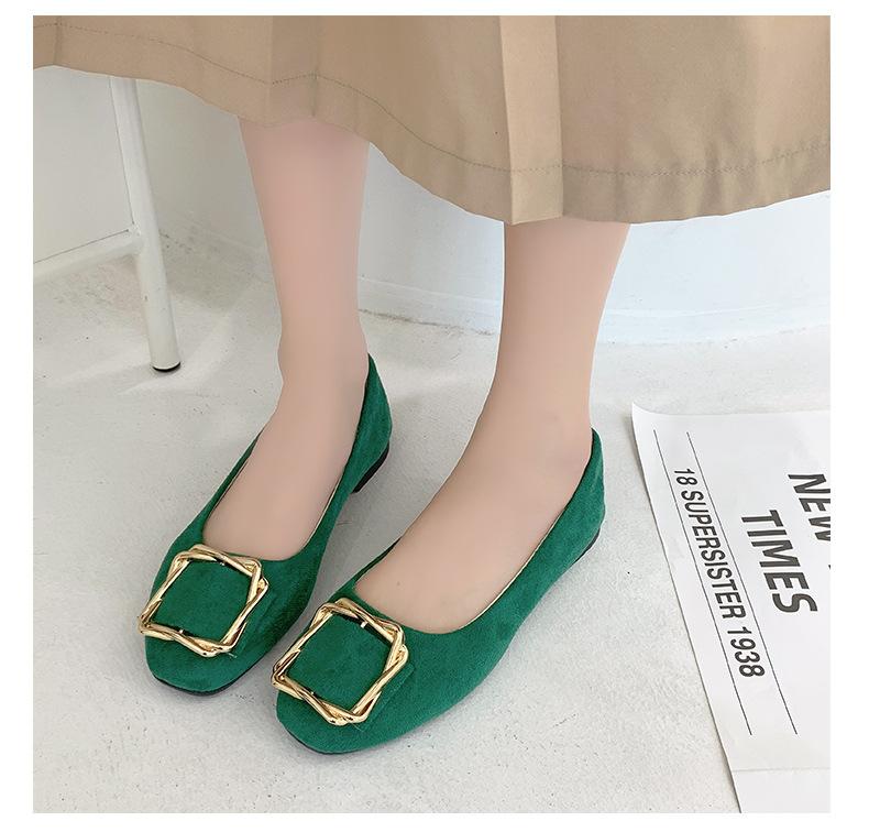 Женская обувь. Туфли на плоской подошве. Удобные повседневные туфли без шнуровки с квадратным носком большого размера, разноцветные.