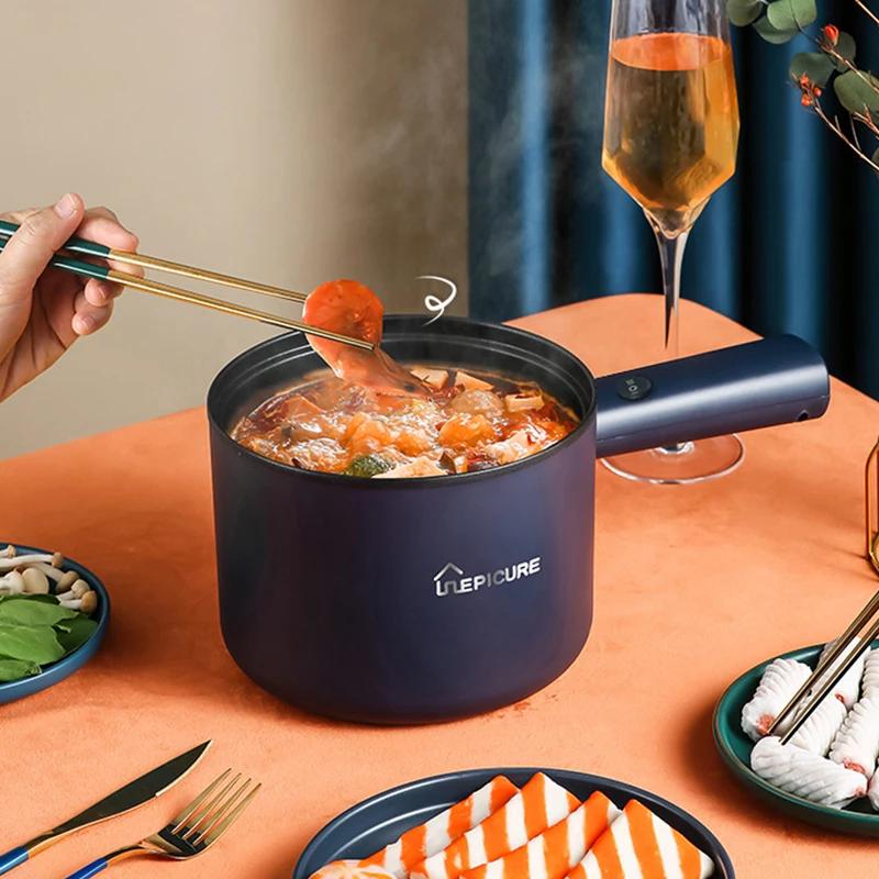 Мини электрическая плита многофункциональная кастрюля электрическая сковорода для общежития и домашнего использования одно-/двухслойная электрическая рисоварка HotPot