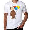Curious George With Balloons Tshirt Holiday Outdoor Tshirt