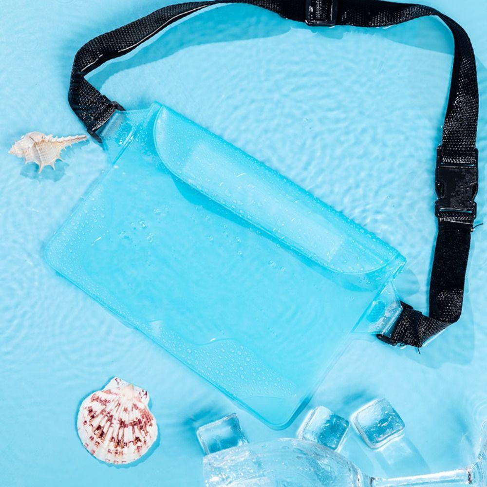 Multi-layers Waterproof Phone Bag Songkran Swimming Storage Bag Waist Waterproof Bag Diving