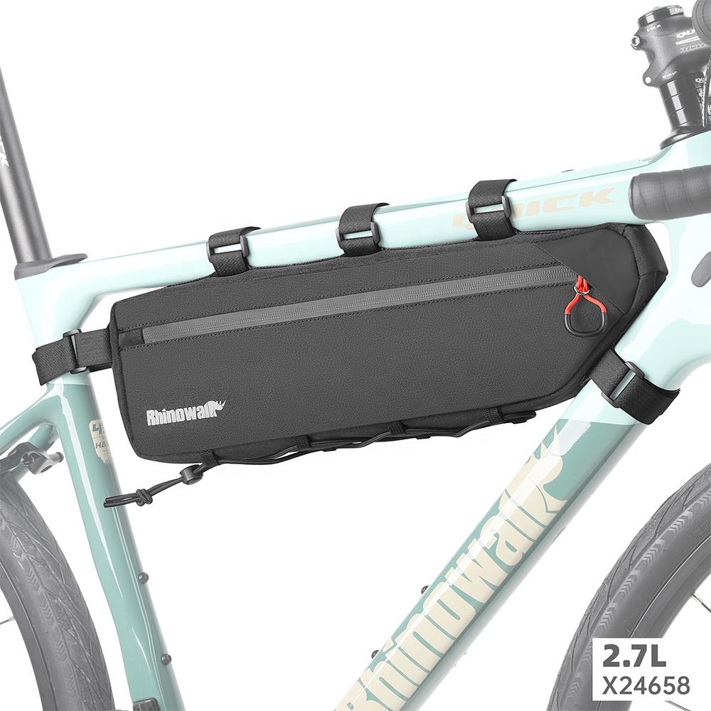 Rhinowalk 2,7 л Сумка на раму велосипеда Треугольная сумка для велосипеда Велосипедная сумка-кошелек Сумка под нижнюю трубу Профессиональные аксессуары для велоспорта