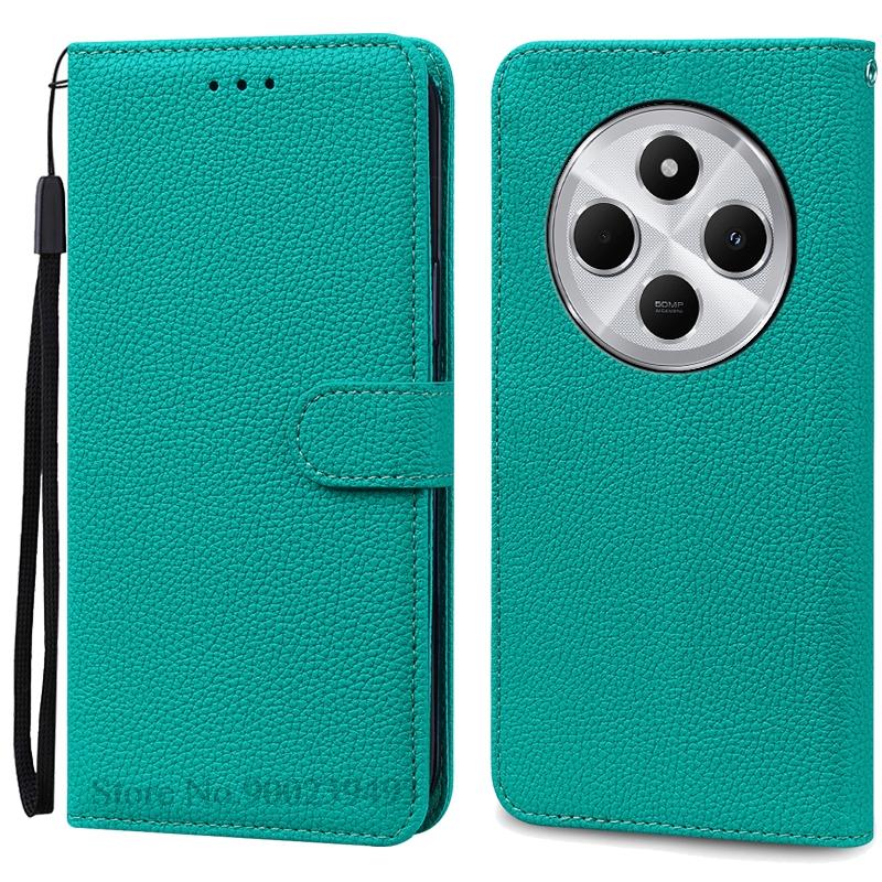 For Redmi 14C 4G Case Soft Silicone Pu Leather Wallet Flip Case For Xiaomi Redmi 14C Case Stand Book Cover For Redmi 14 C Fundas