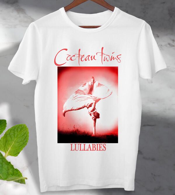 Cocteau Twins Lullabies EP T Shirt Mens Womens Tees Top Vintage Look Rock Unisex Men's Ladies Top